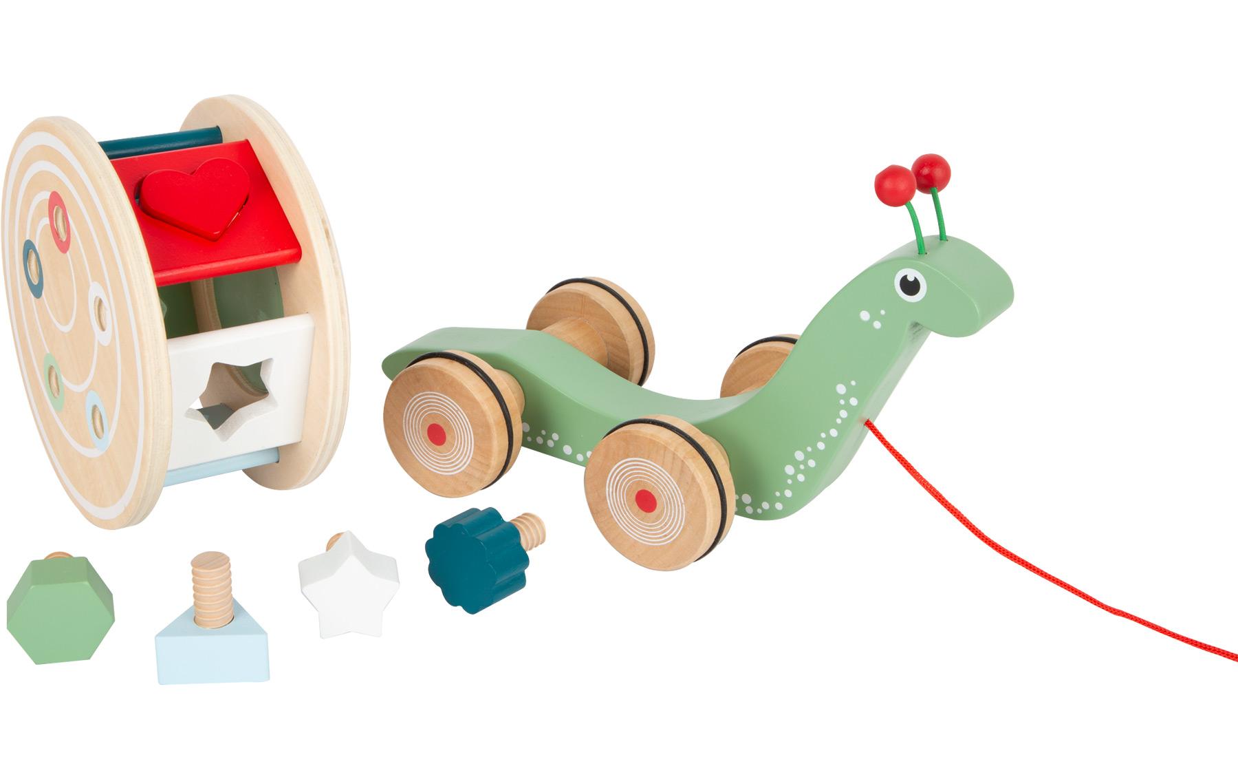 small foot Nachzieh-Stecktier Schnecke small foot Nachzieh-Stecktier Schnecke