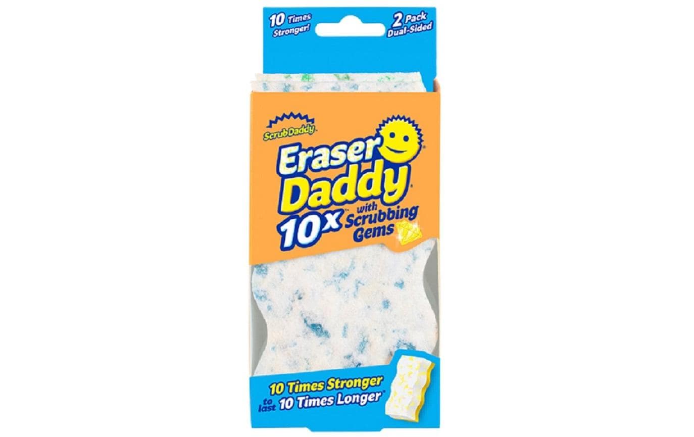 Scrub Daddy Eraser Daddy Melamin Zauberschwamm 2er Pack Scrub Daddy Eraser Daddy Melamin Zauberschwamm 2er Pack