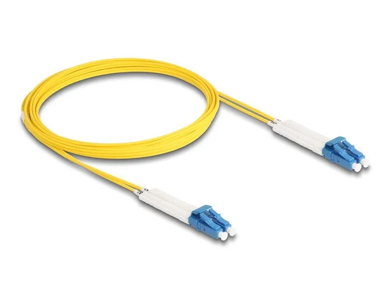 Delock LWL-Patchkabel Singlemode LC – LC, OS2, Duplex, 3 m