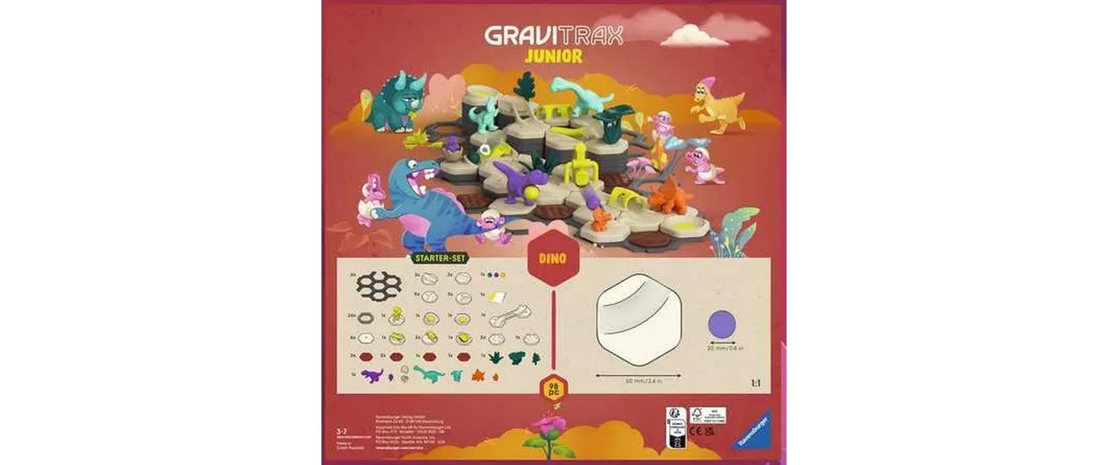 Ravensburger Kugelbahn GraviTrax Junior Starter-Set L Dino