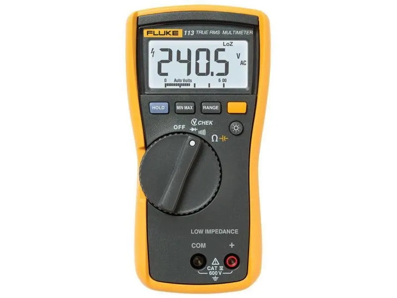 Fluke Multimeter 113 Digital 600 Vac