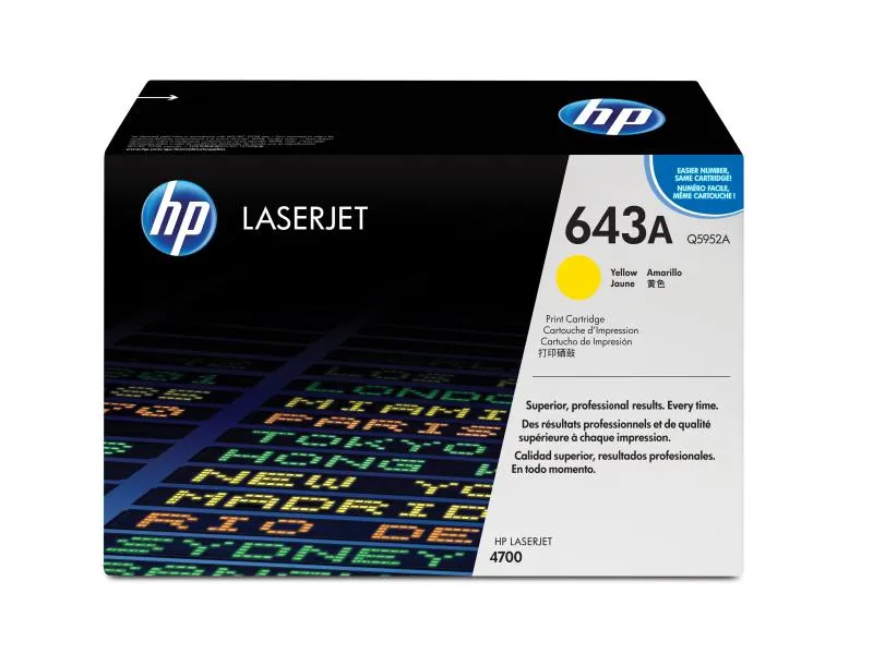HP Toner Nr. 643A (Q5952A) Yellow