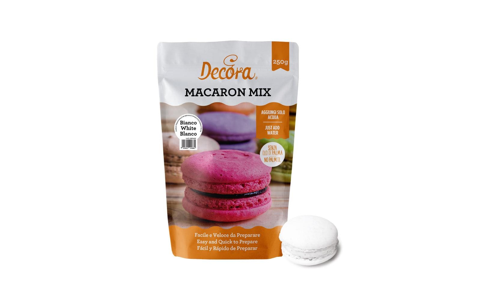 Decora Macaron Backmischung weiss 250 g Decora Macaron Backmischung weiss 250 g