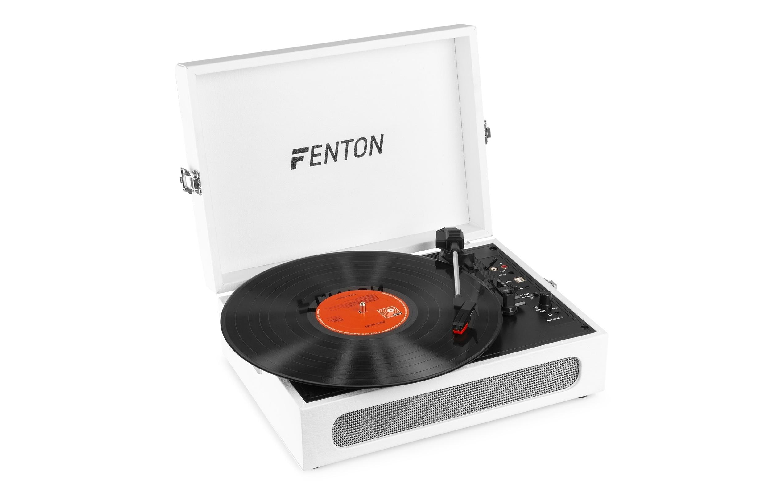 Fenton Plattenspieler mit Bluetooth RP118F Beige