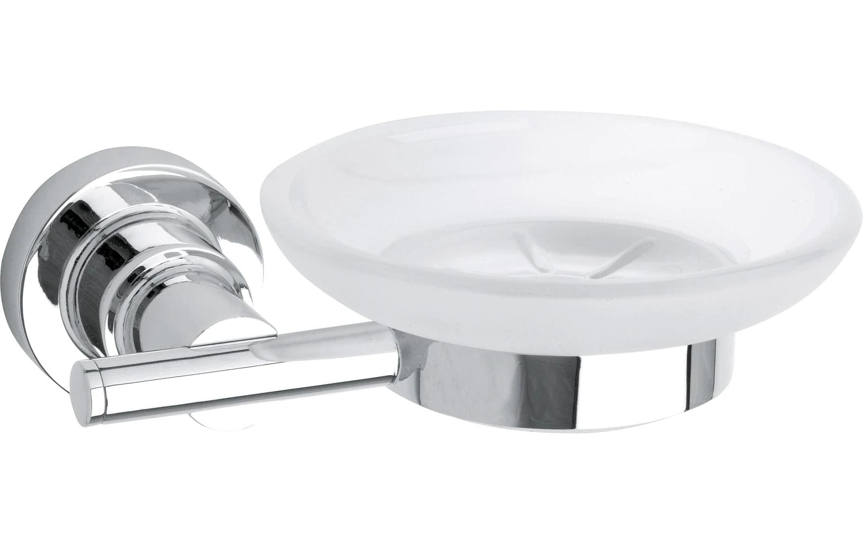 tesa Luup Seifenschale ohne Bohren, silber