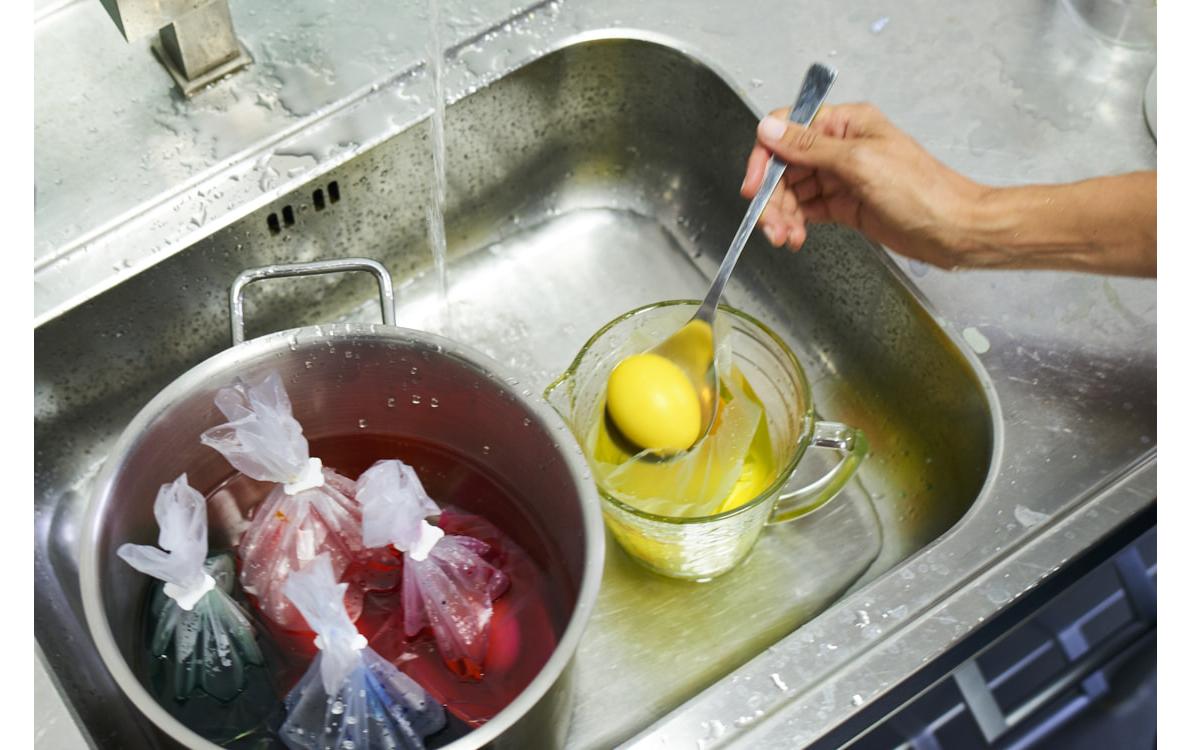 Brauns Heitmann Eierfarben Express 5 Stück, Mehrfarbig