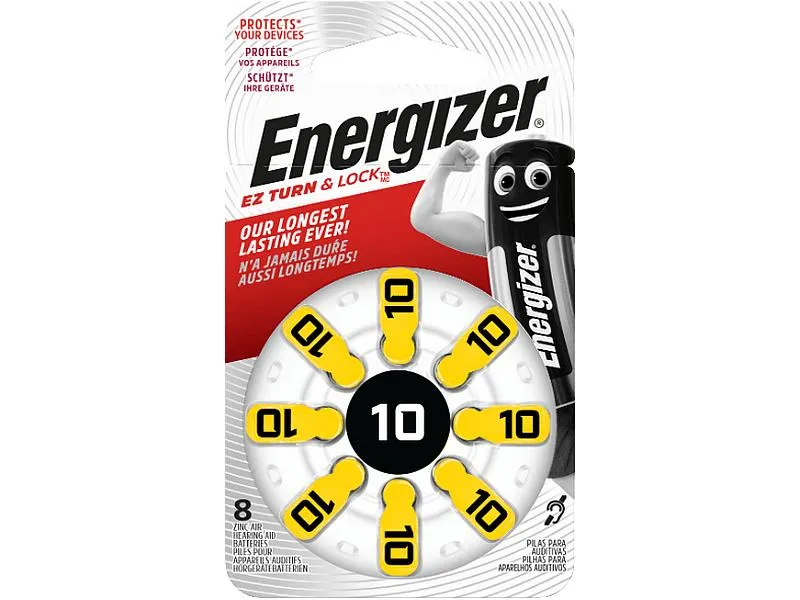 Energizer Hörgerätebatterie 10 8 Stück Energizer Hörgerätebatterie 10 8 Stück