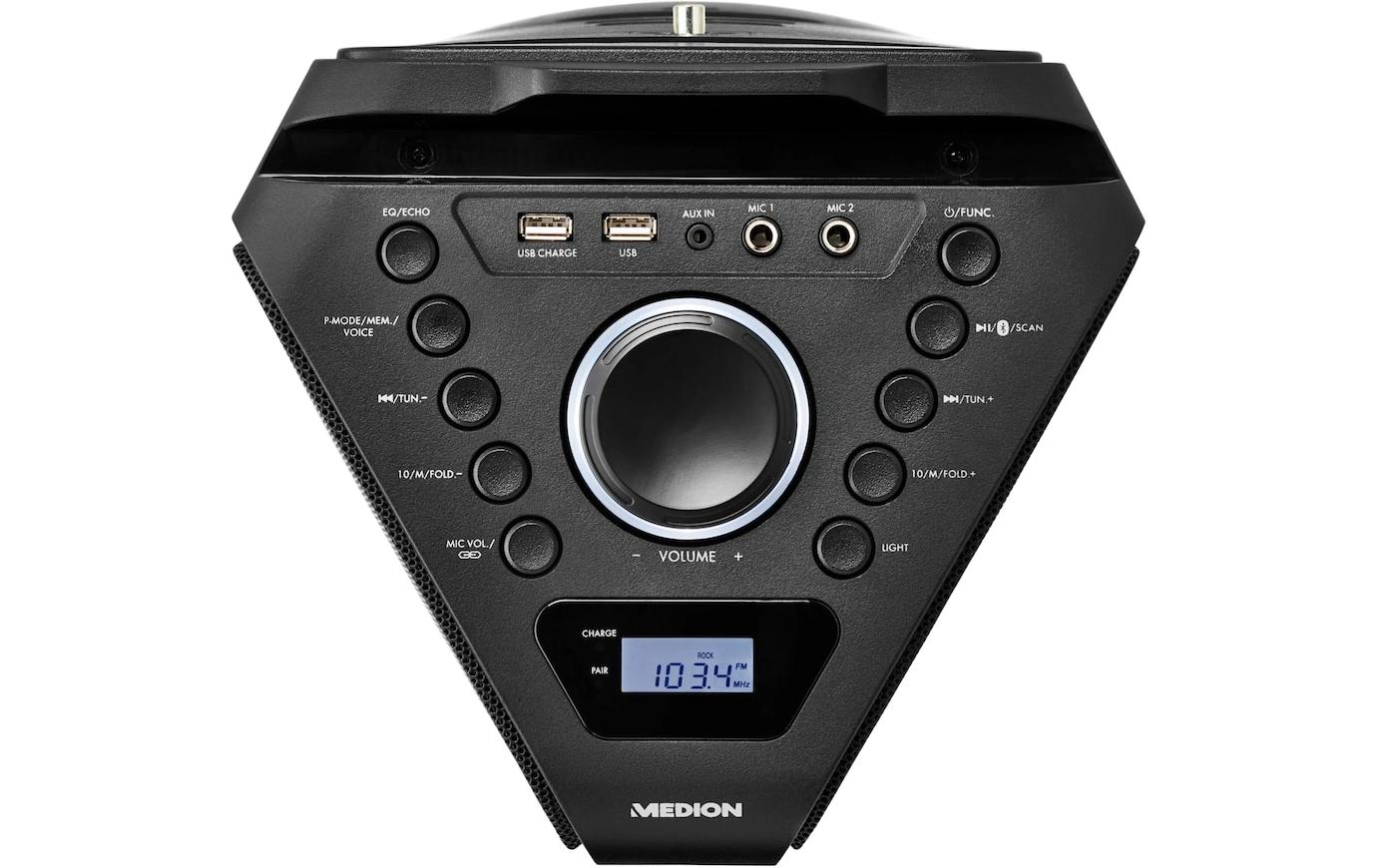 Medion Bluetooth Speaker LIFE P61552 Schwarz Medion Bluetooth Speaker LIFE P61552 Schwarz