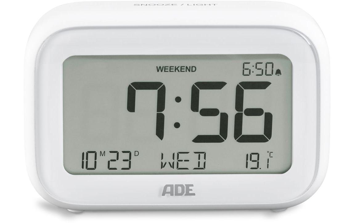 ADE Digitalwecker mit Temperaturanzeige