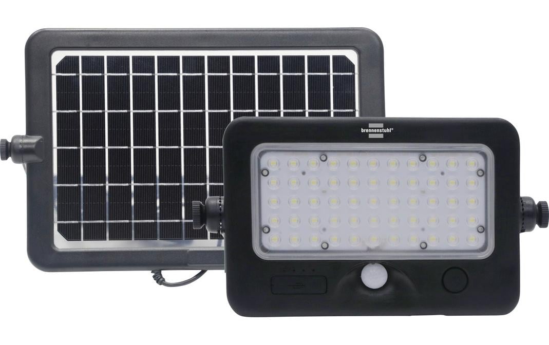 Brennenstuhl Strahler Multifunktions-LED Solar Strahler 6000 K