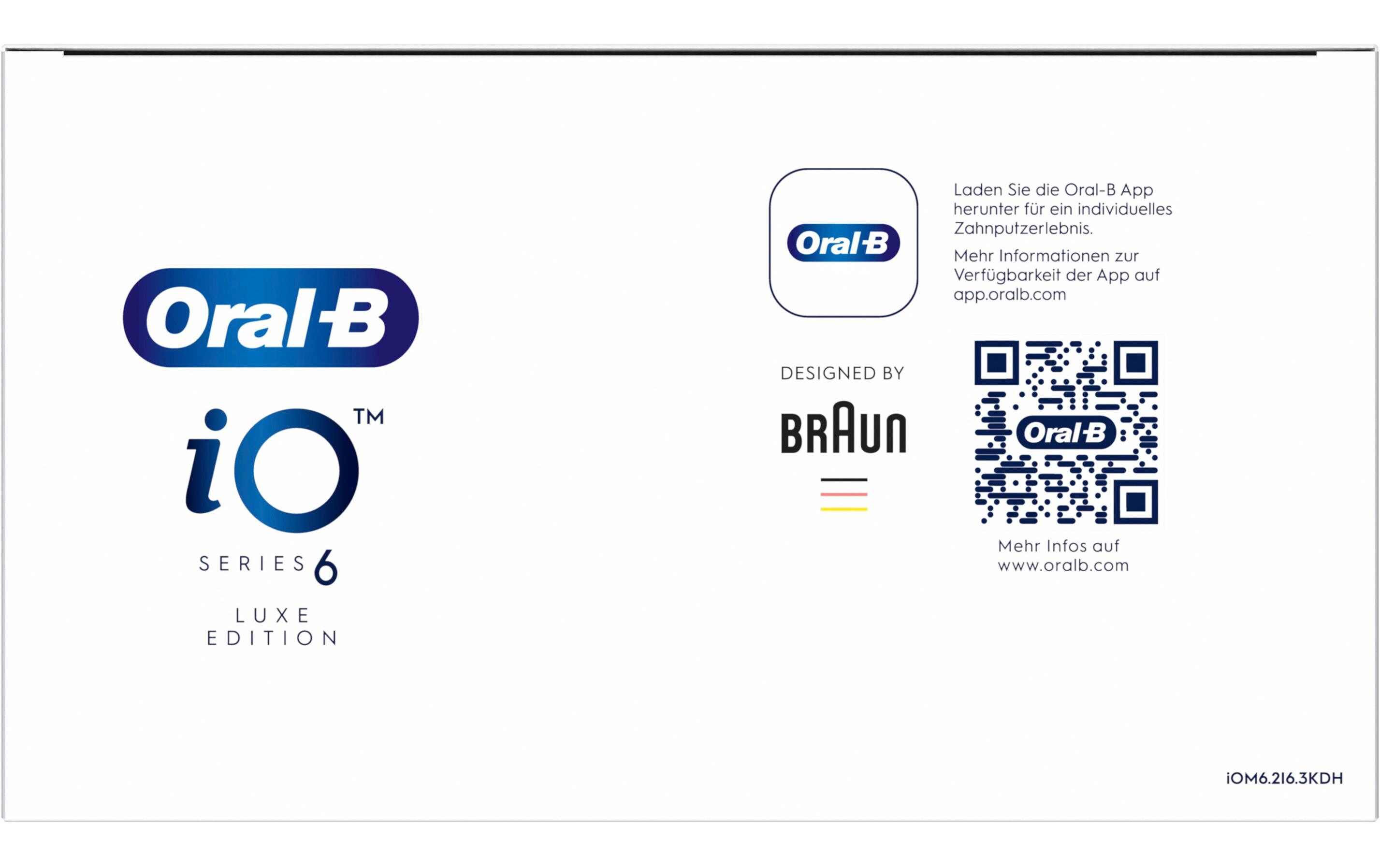 Oral-B Elektrische Zahnbürste iO Series6 Grey Opal Oral-B Elektrische Zahnbürste iO Series6 Grey Opal