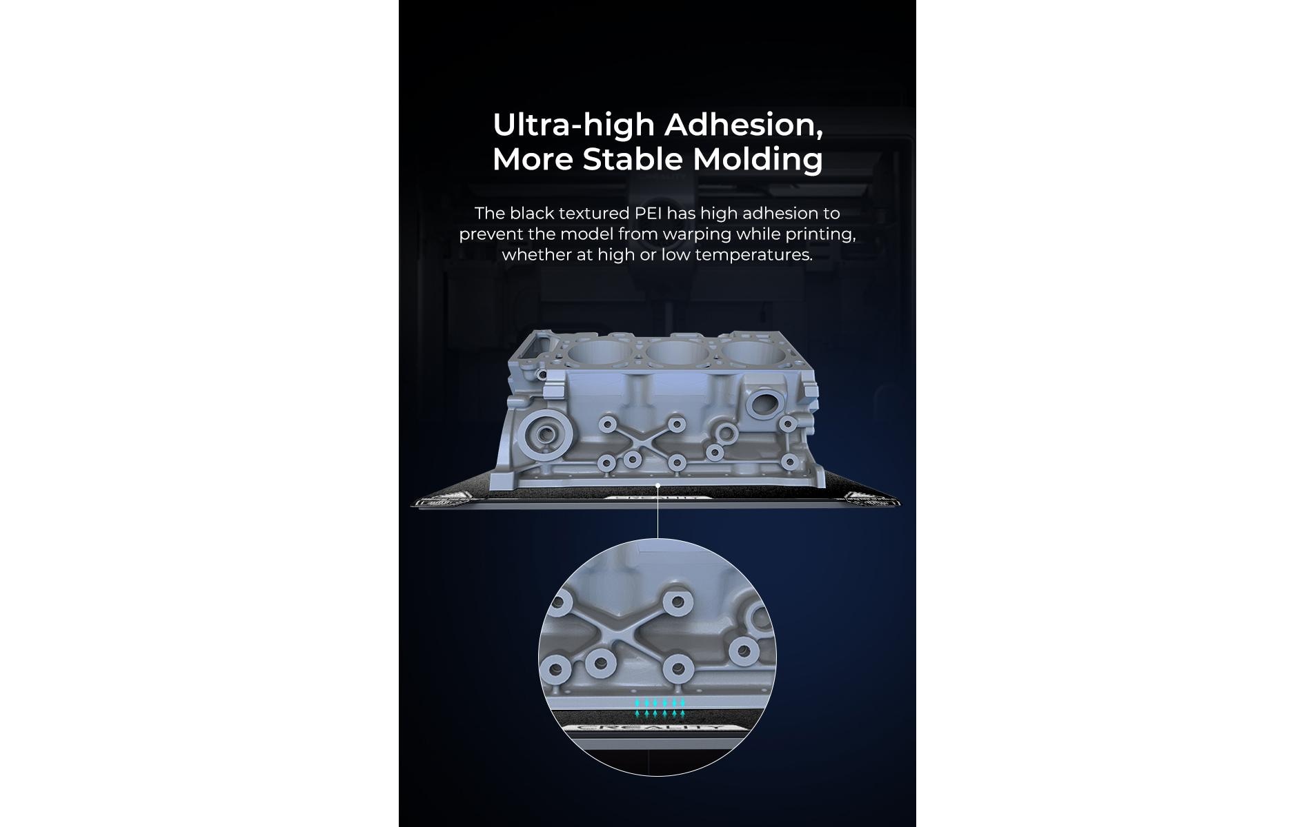 Creality Druckplattform K1C PEI Bauplatte