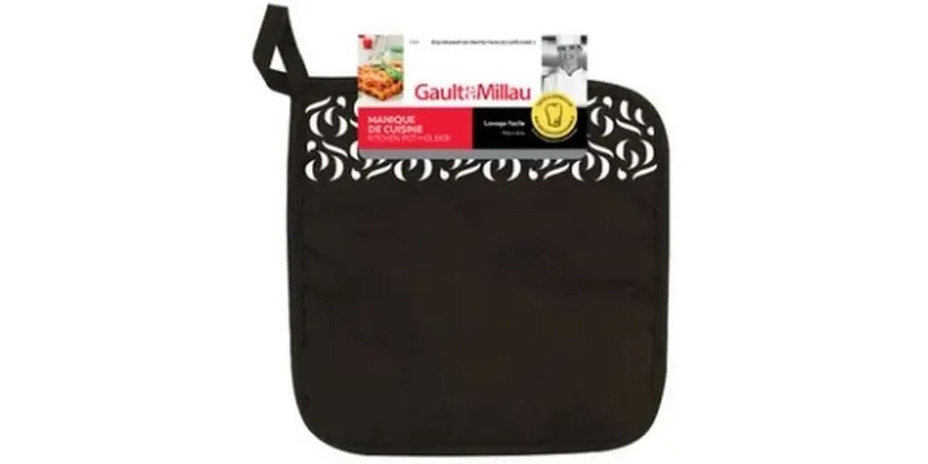 Gault Millau Topflappen 2 Stück, Schwarz Gault Millau Topflappen 2 Stück, Schwarz