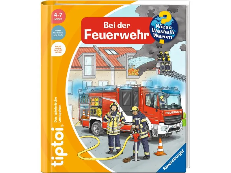 tiptoi Lernbuch Bei der Feuerwehr Lernbuch tiptoi Lernbuch Bei der Feuerwehr Lernbuch