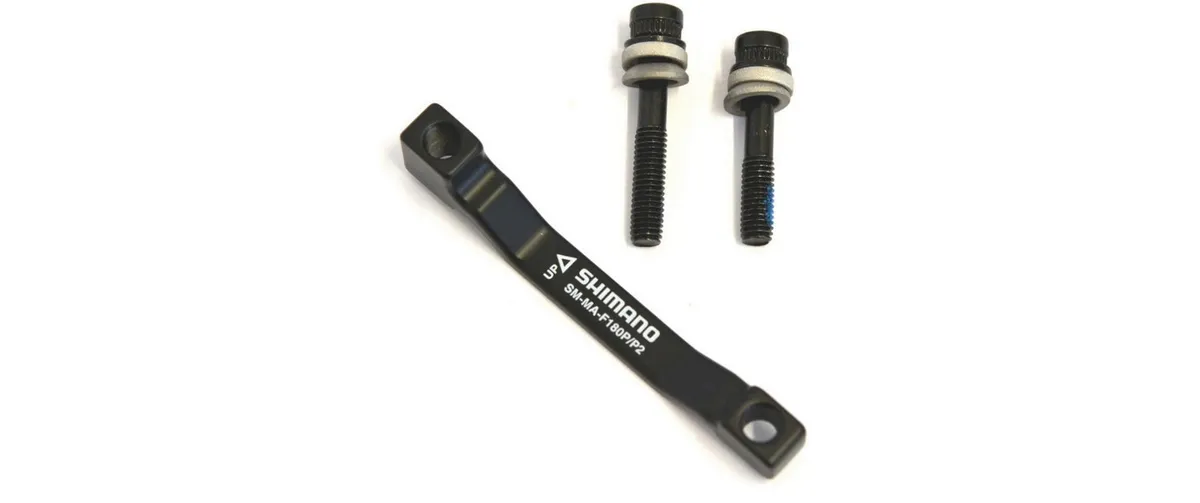 Shimano Adapter SM-MA Postmount 180 mm mit Schrauben Shimano Adapter SM-MA Postmount 180 mm mit Schrauben