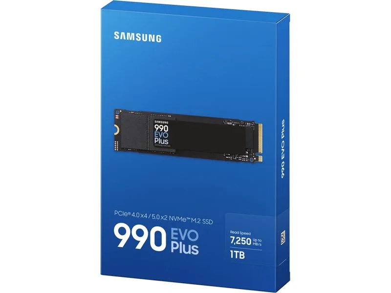 Samsung SSD 990 EVO Plus NVMe M.2 2280 NVMe 1000 GB Samsung SSD 990 EVO Plus NVMe M.2 2280 NVMe 1000 GB