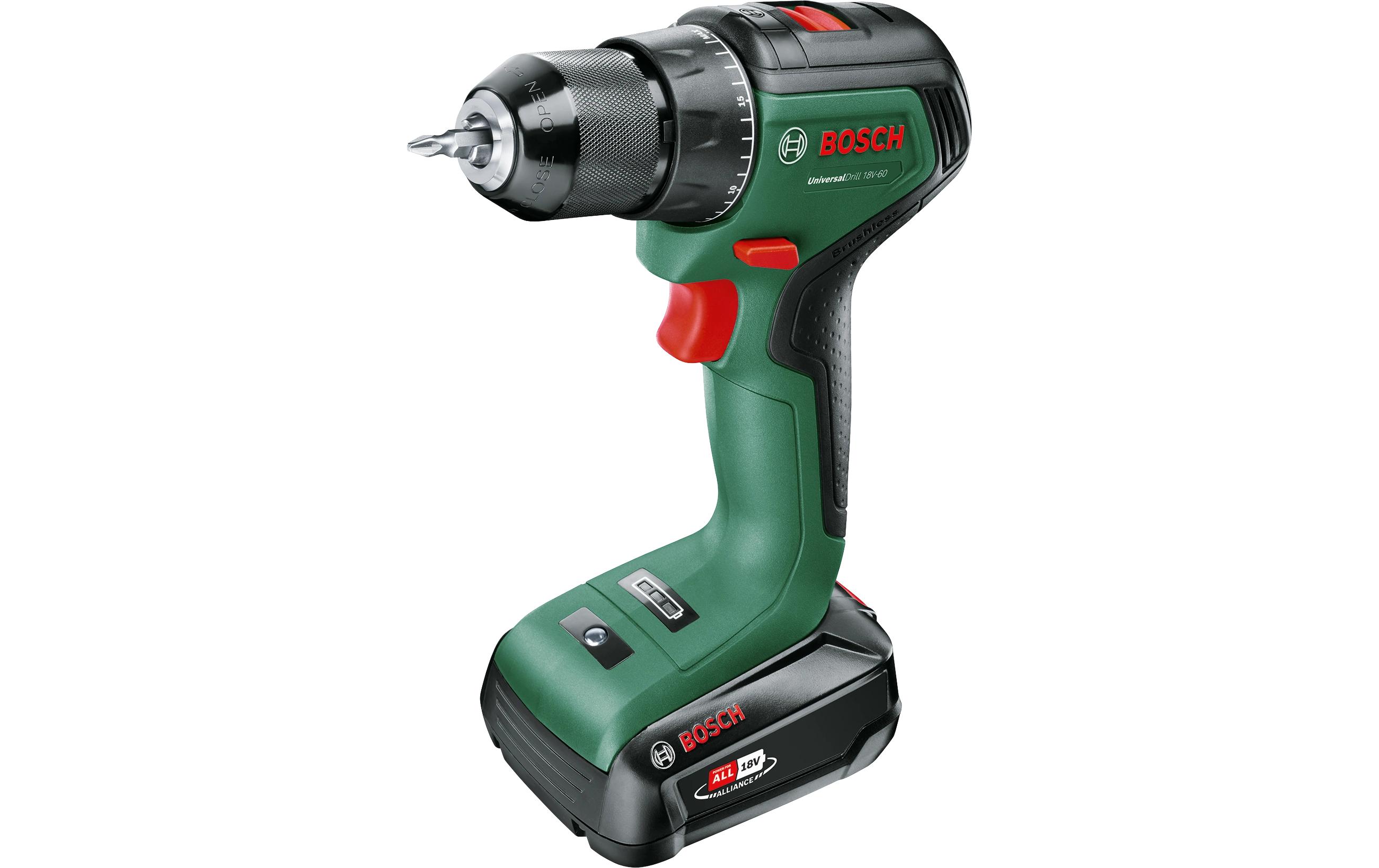 Bosch Akku-Bohrschrauber UniversalDrill 18 V-60 1x Akku