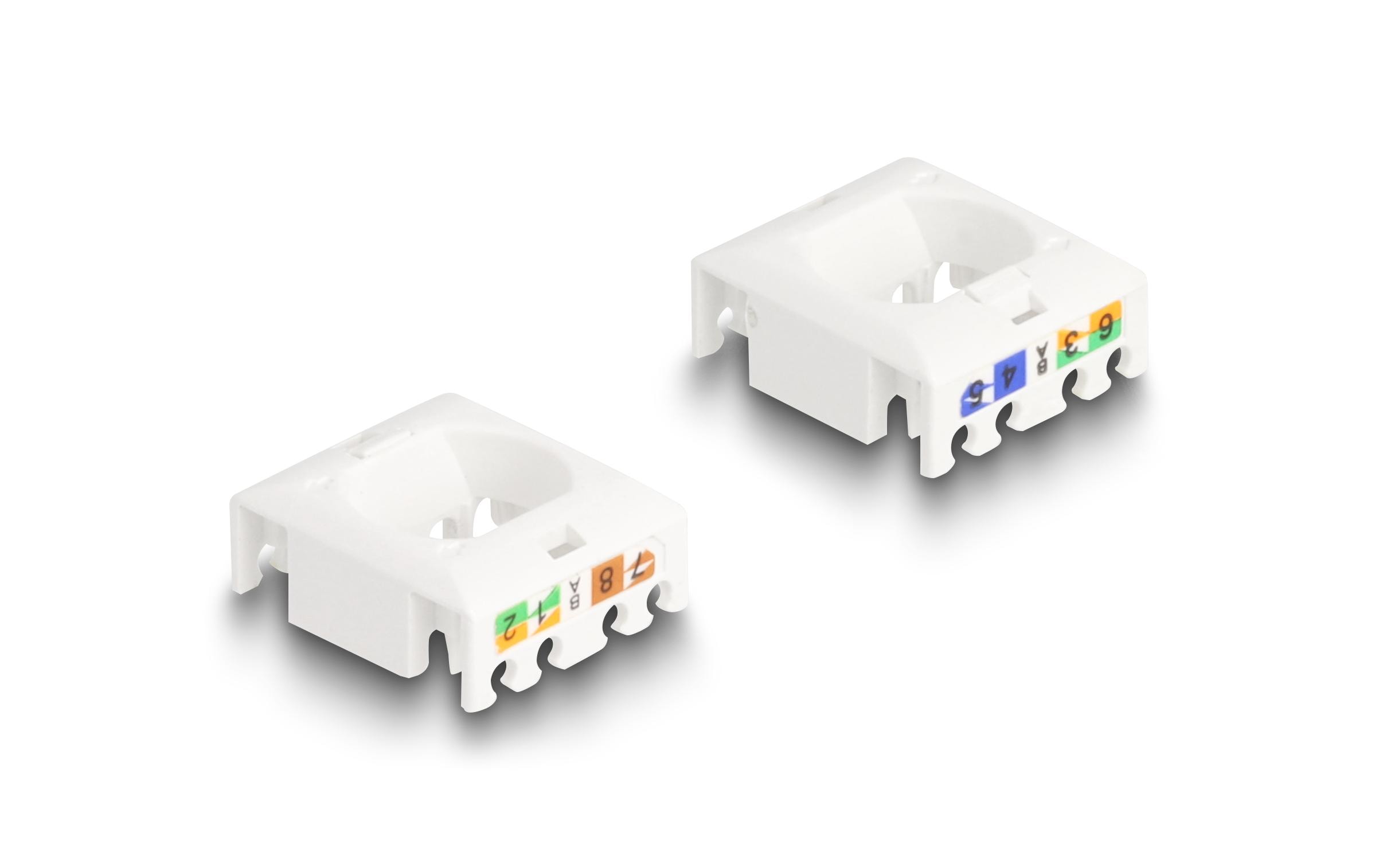 Delock Keystone-Modul RJ45 zu LSA Cat.6A STP