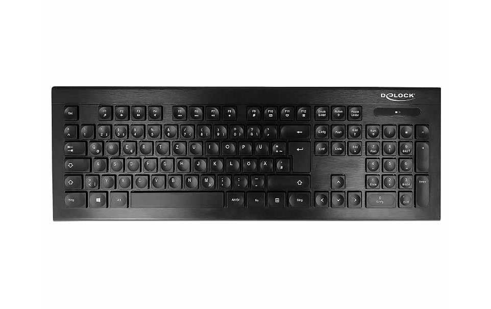 Delock Tastatur 12671 Wireless Water Drop DE-Layout Delock Tastatur 12671 Wireless Water Drop DE-Layout