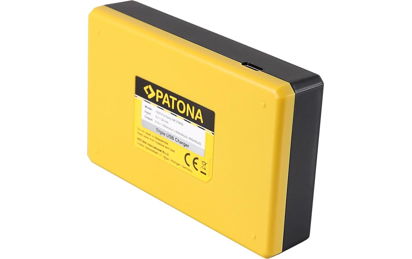 Patona USB Ladegerät für Sony NP-FW50