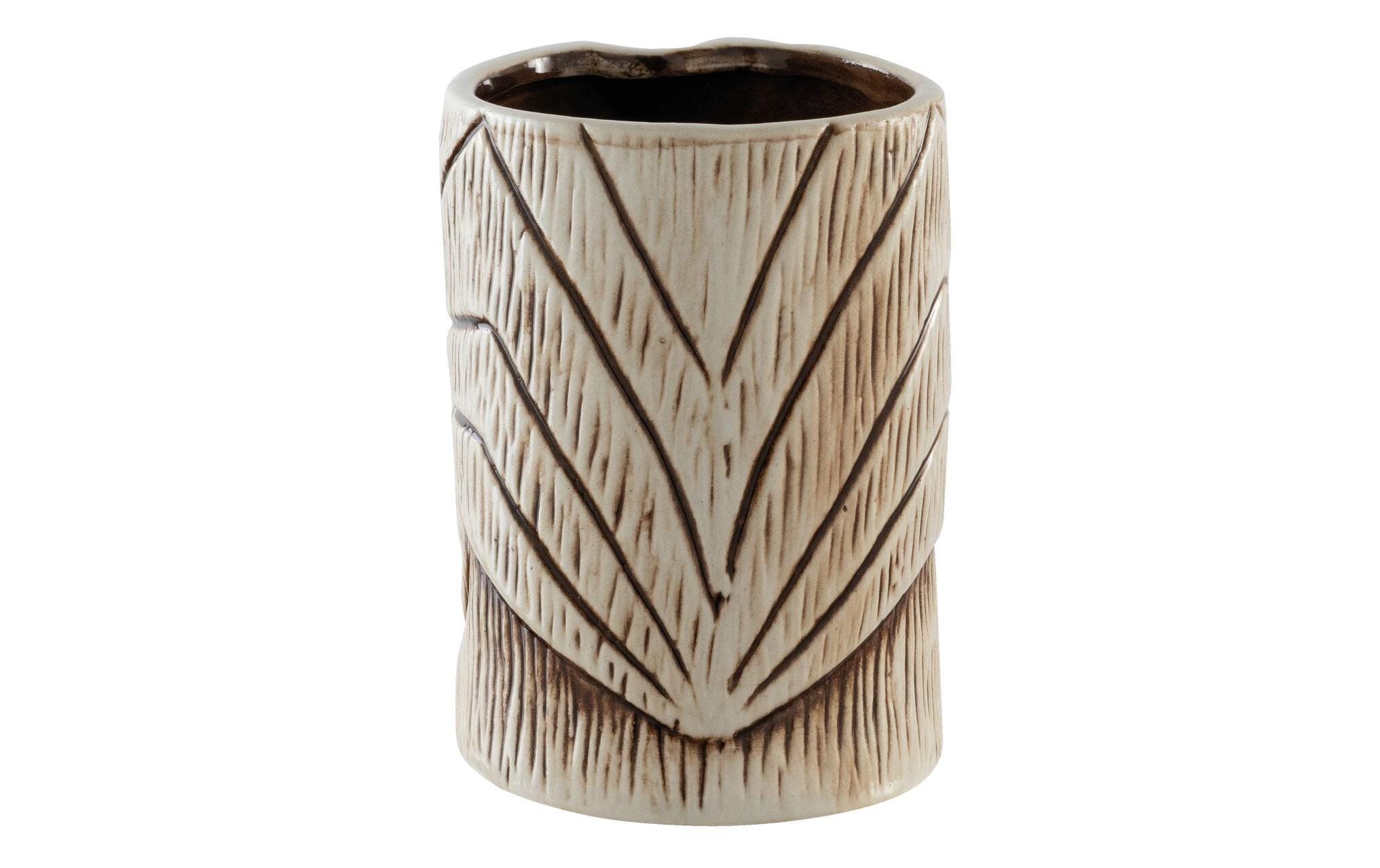 Paderno Cocktailbecher Tiki 560 ml, 1 Stück, Braun