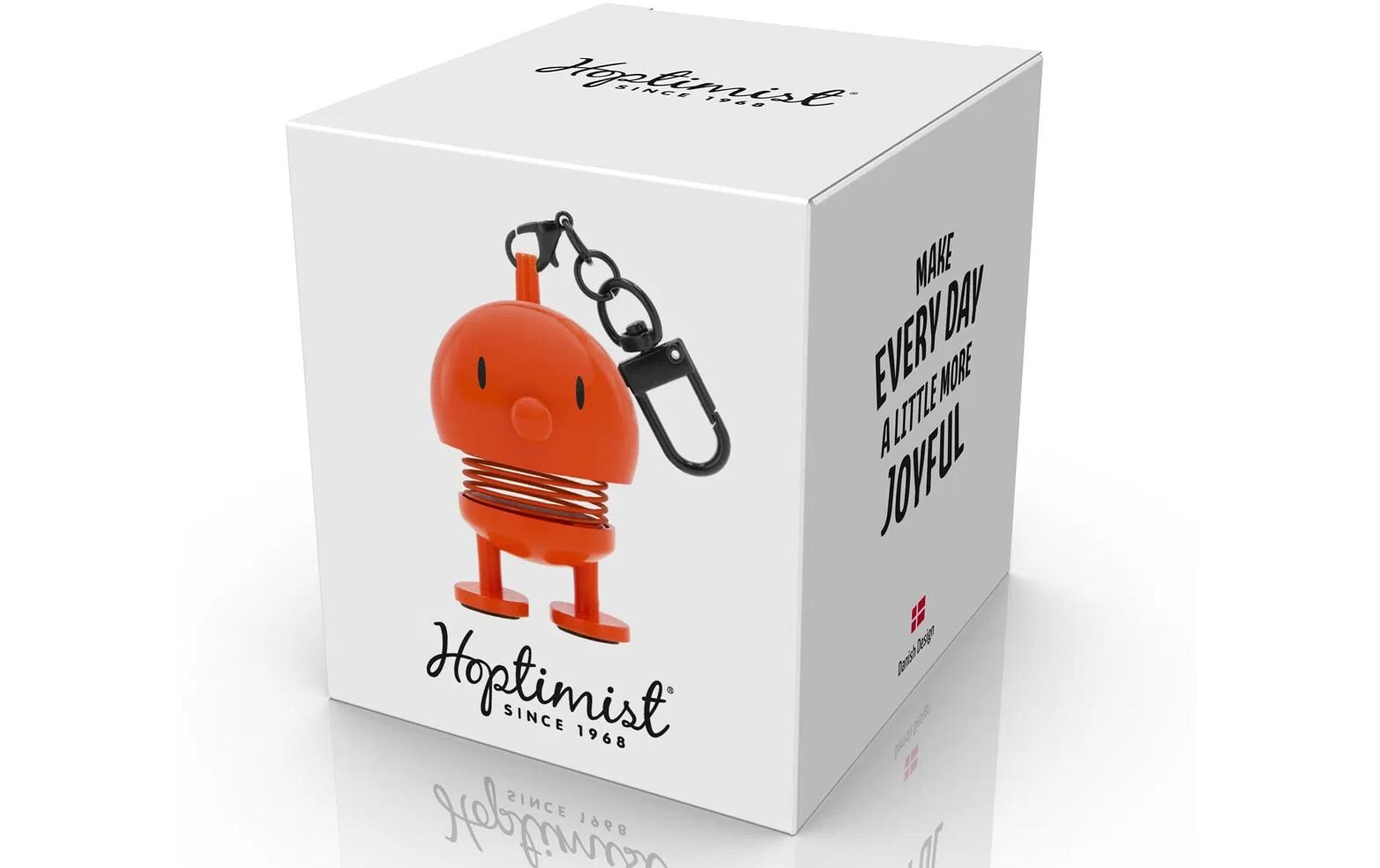 Hoptimist Taschenanhänger, Orange