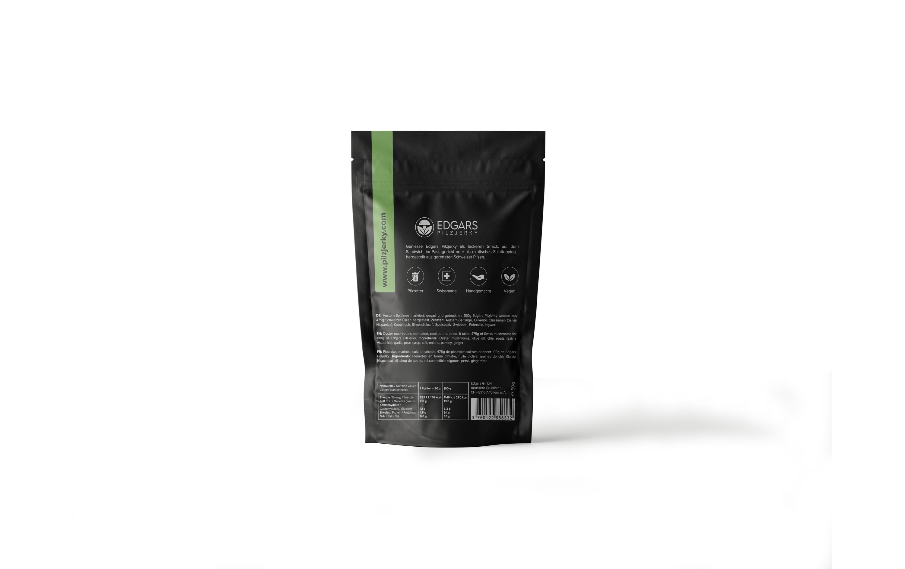 Edgars Pilzjerky Pilzjerky Chnobli 50 g