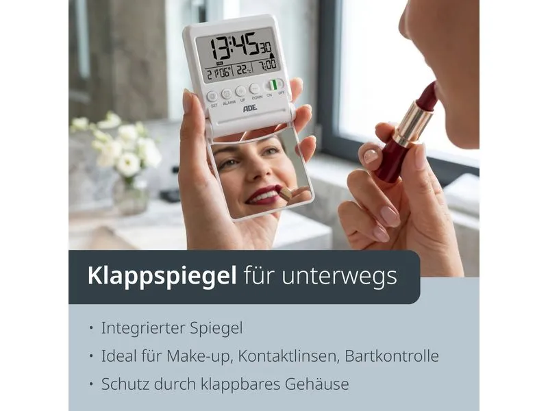 ADE Digitalwecker CK2507-1 Weiss ADE Digitalwecker CK2507-1 Weiss