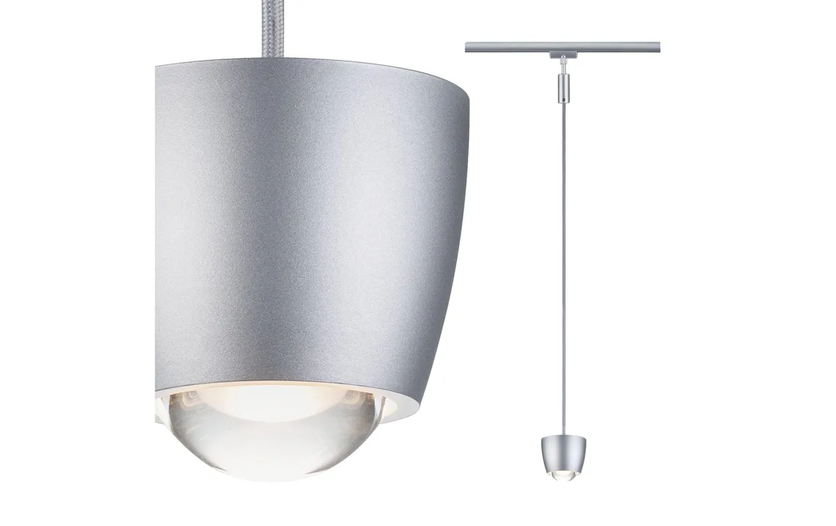 Paulmann URail LED Pendel Tyros RGBW Zigbee, 4.5W, chrom matt