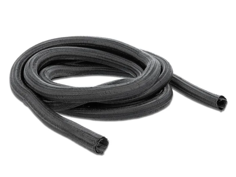 Delock Kabelschlauch 2 m x 13 mm Schwarz Delock Kabelschlauch 2 m x 13 mm Schwarz