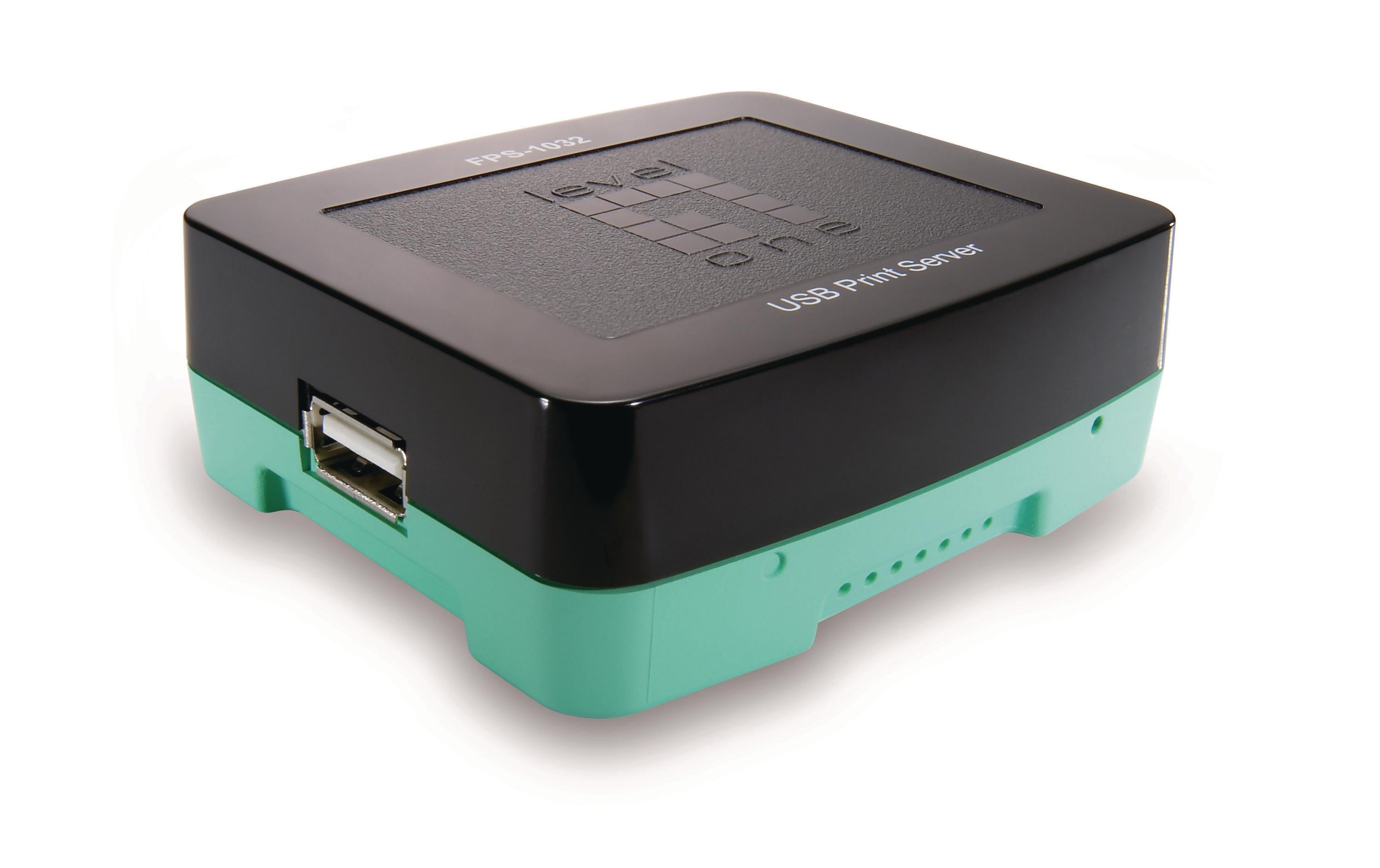 LevelOne Printserver LAN USB 2.0 FPS-1032