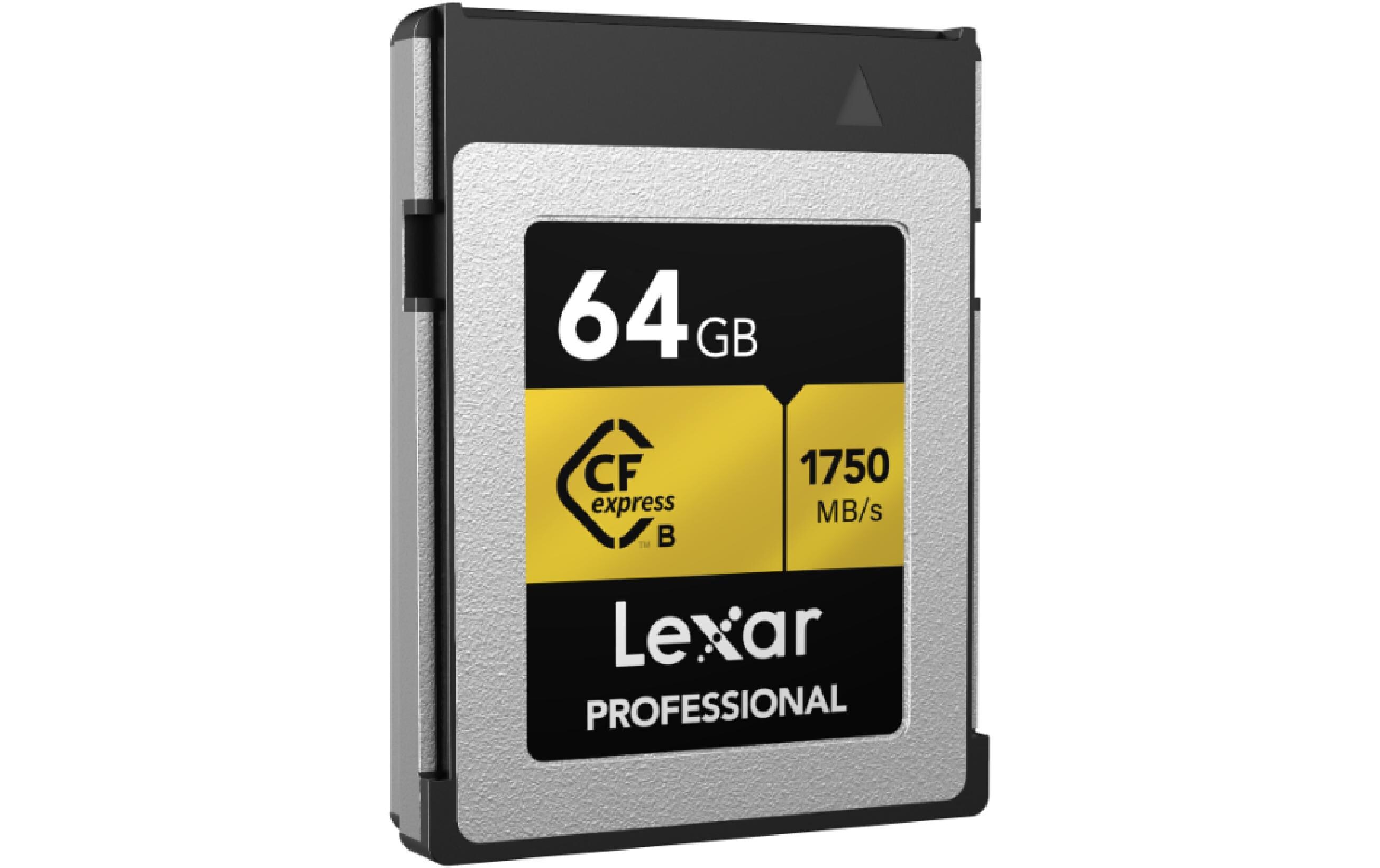 Lexar CF-Karte Professional Type B GOLD Series 64 GB