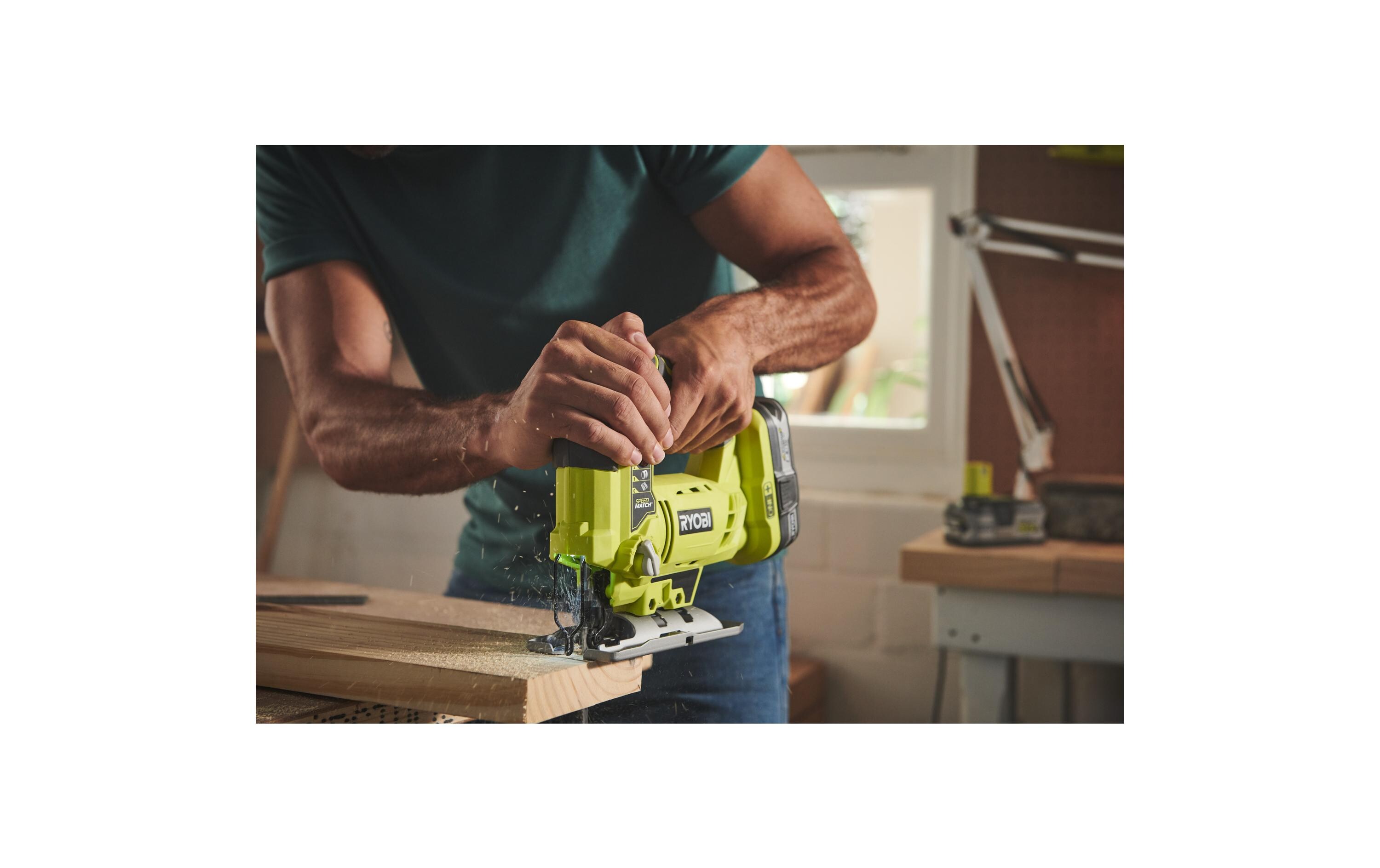 RYOBI Akku-Stichsäge R18JS-0, Solo