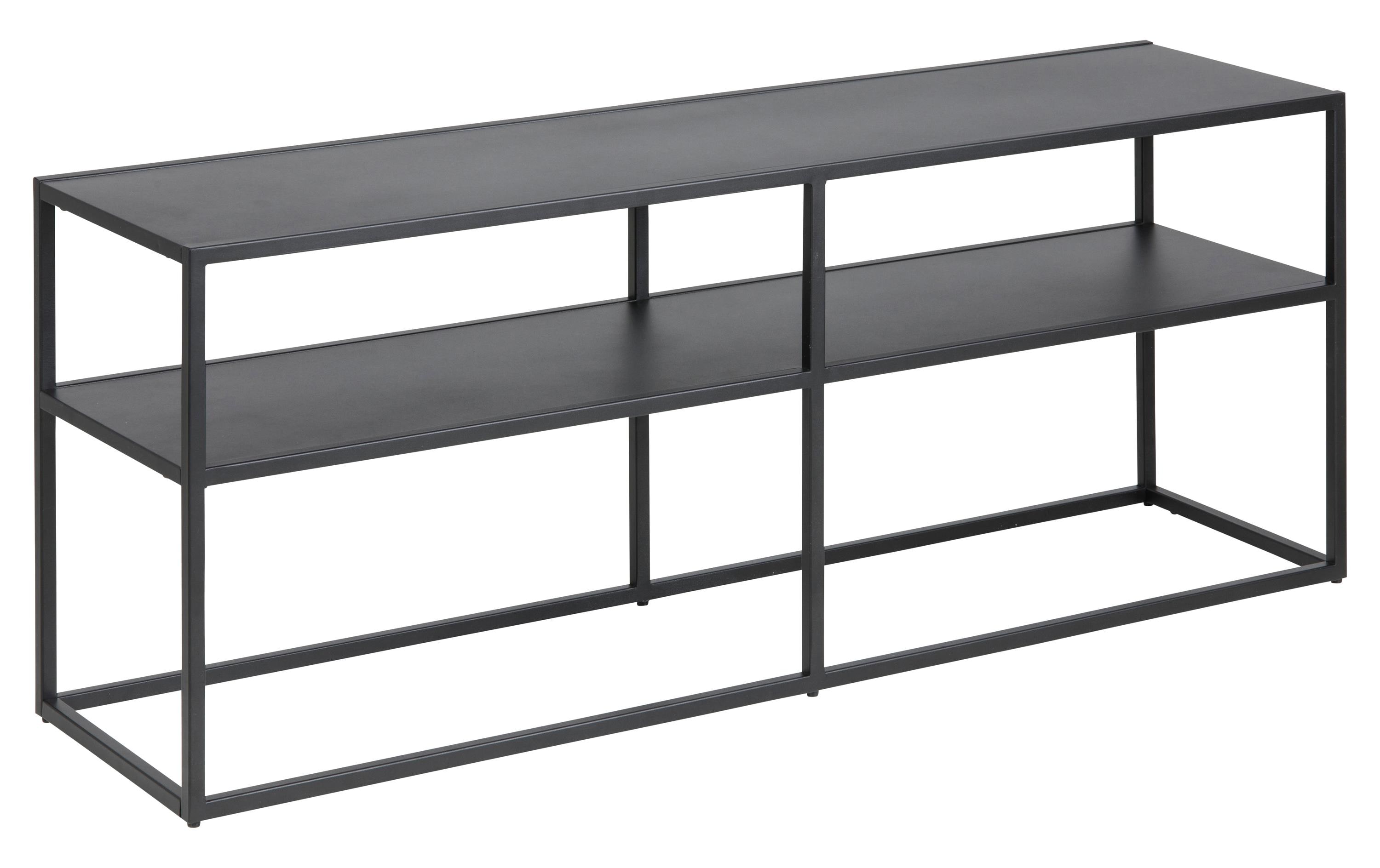 AC Design TV-Möbel Newton 120 x 30 x 46 cm, Schwarz