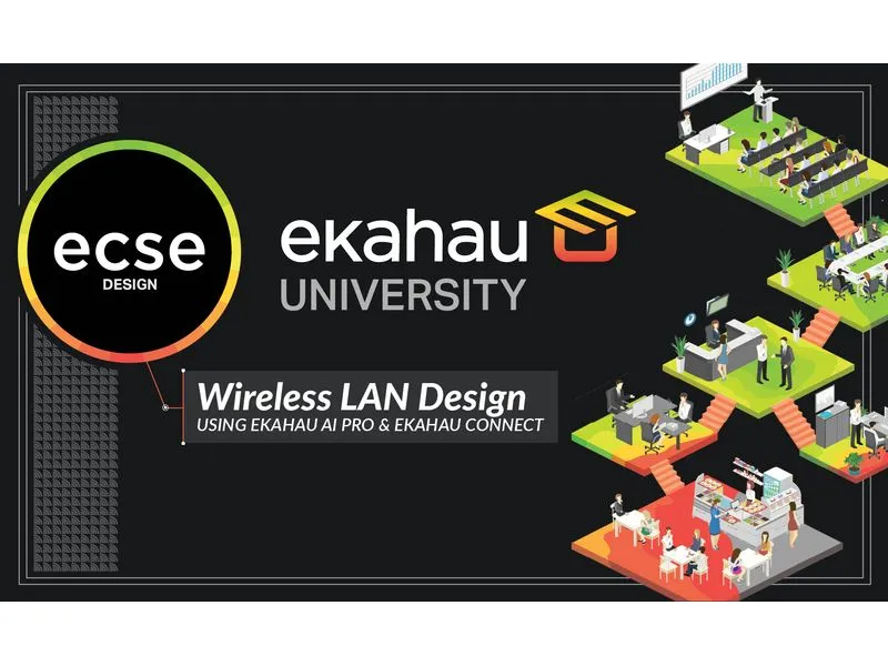 Ekahau ECSE Design Class Online – SEAT für 1 Person Ekahau ECSE Design Class Online – SEAT für 1 Person