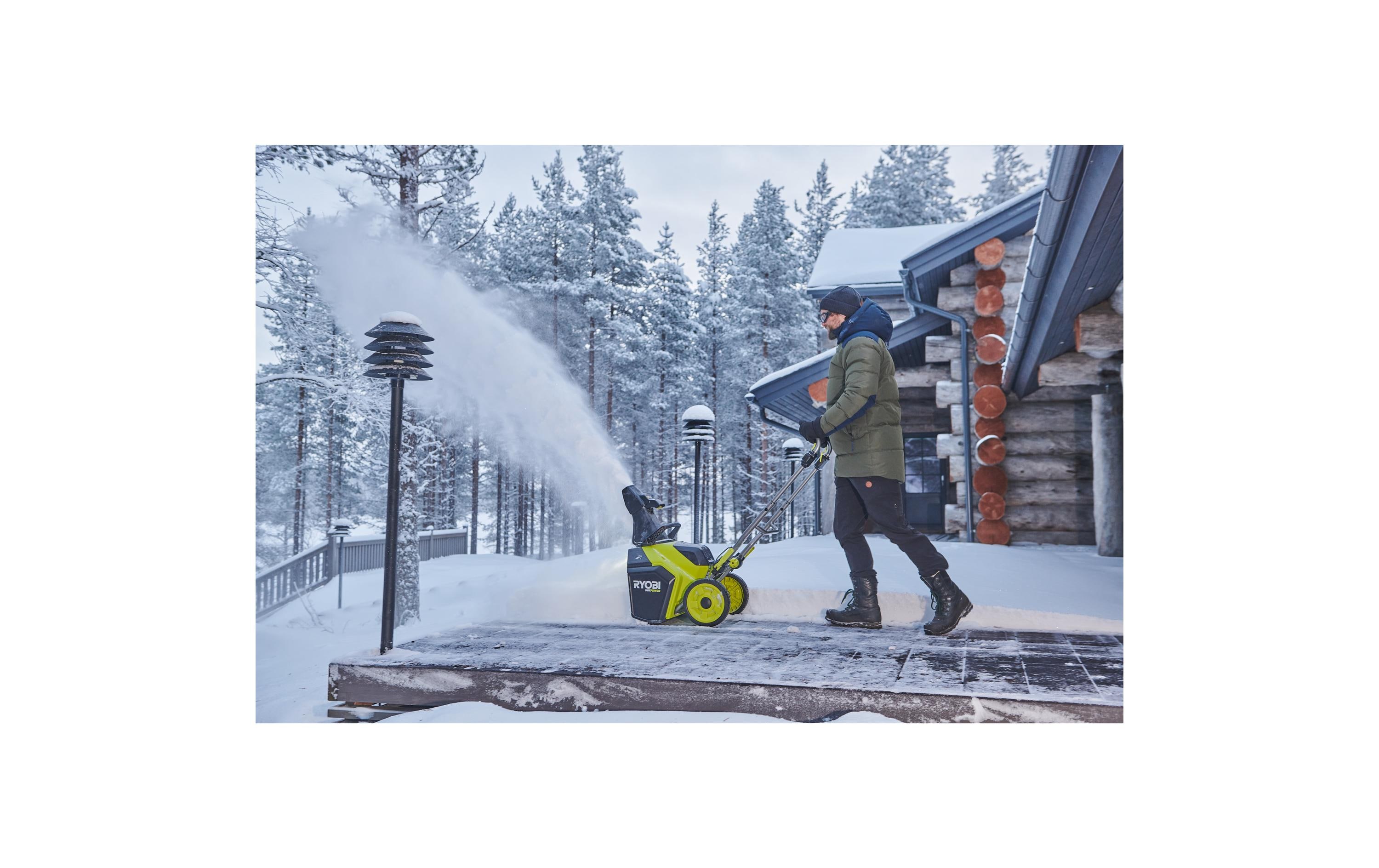 RYOBI Akku-Schneefräse RY36STX45A-140