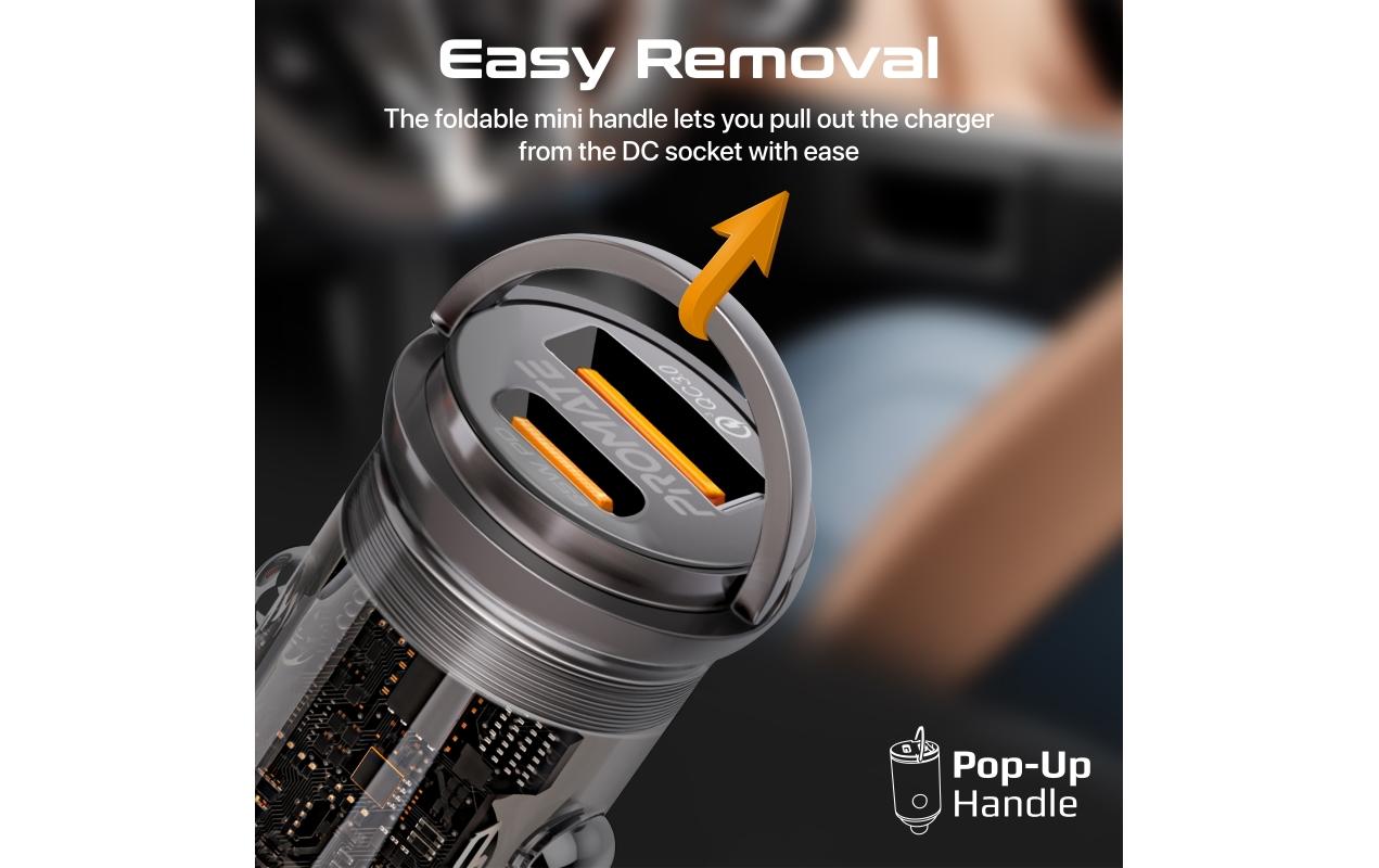 Promate TransDrive-65W USB-Ladegerät