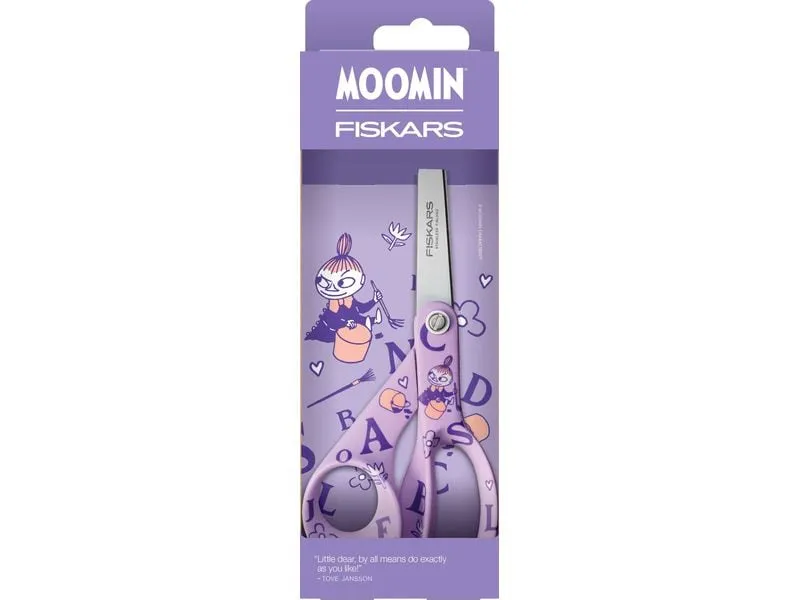 Fiskars Kinderschere Moomin ABC Littly M 21 cm, Lila Fiskars Kinderschere Moomin ABC Littly M 21 cm, Lila