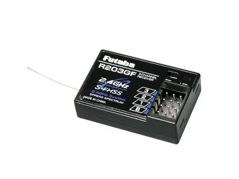 Futaba Empfänger R203GF 2.4 GHz S-FHSS Futaba Empfänger R203GF 2.4 GHz S-FHSS