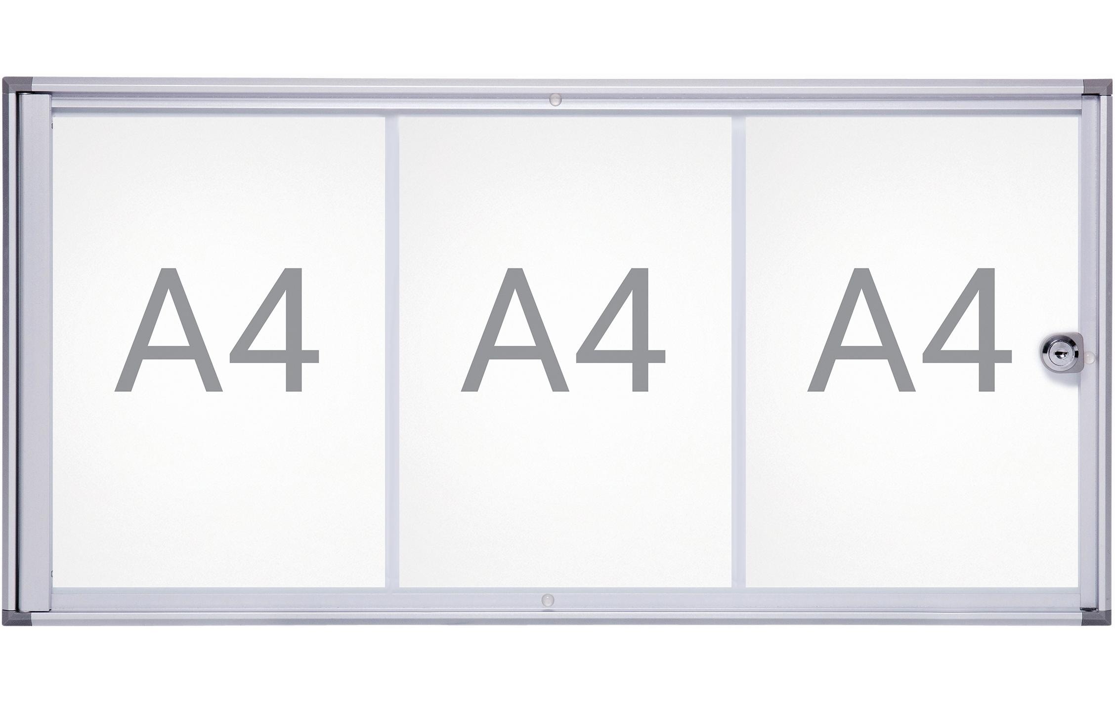 Maul Schaukasten Extraslim 3 x A4 Maul Schaukasten Extraslim 3 x A4