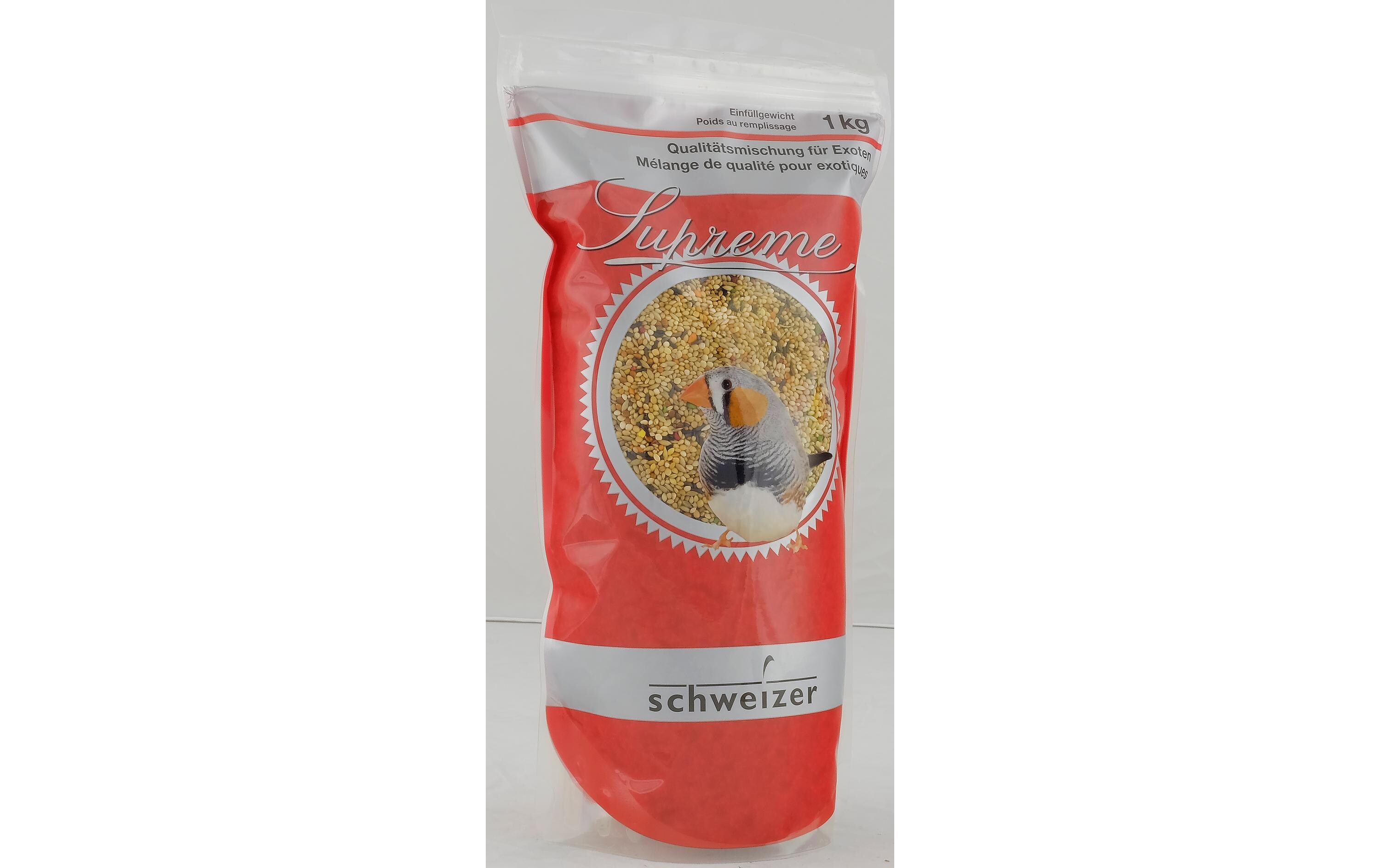 Eric Schweizer Ziervogelfutter Qualitätsmischung Exoten, 1 kg Eric Schweizer Ziervogelfutter Qualitätsmischung Exoten, 1 kg