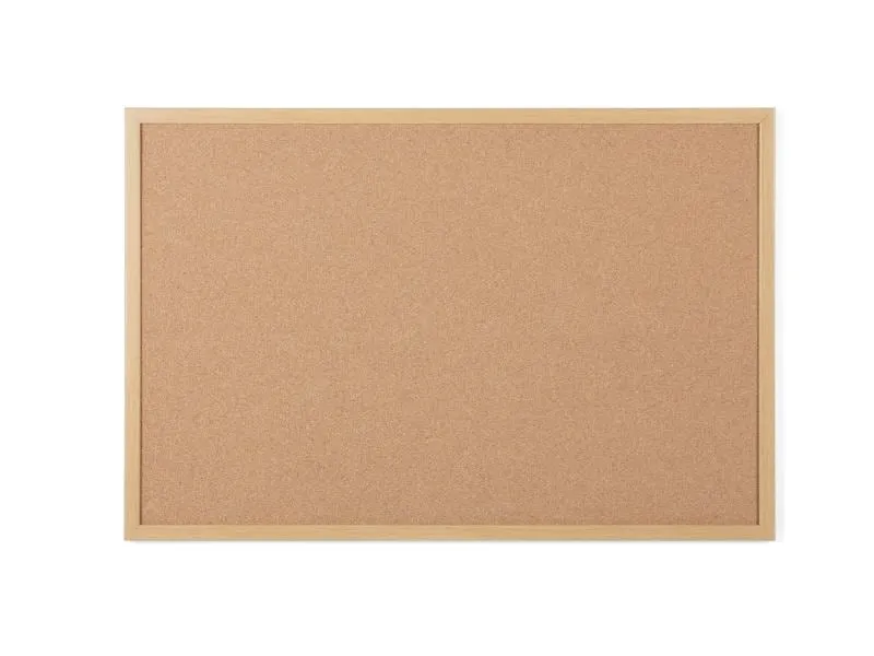 Bi-Office Pinnwand Earth 90 cm x 60 cm, Braun