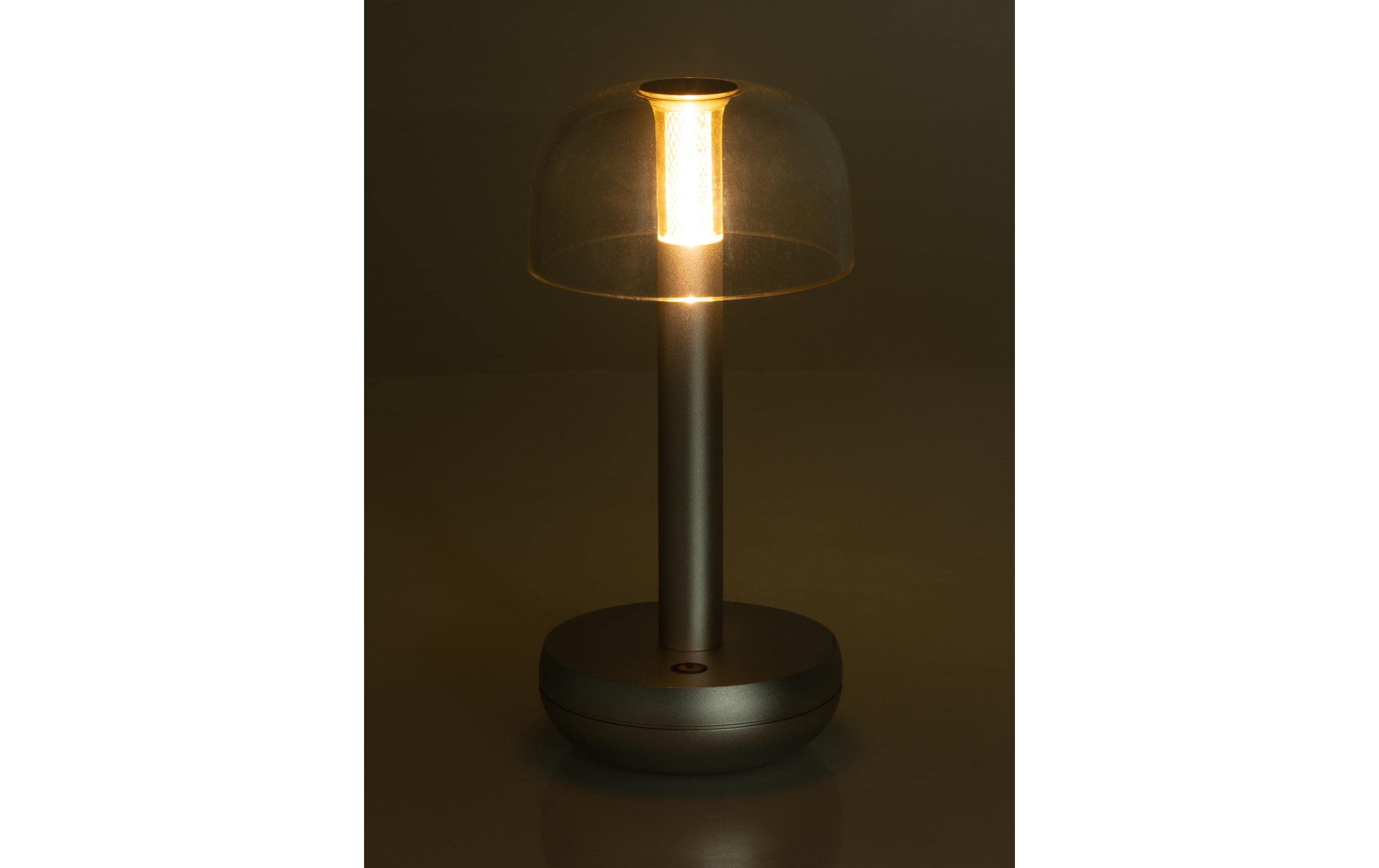 COCON USB-Tischleuchte Pilz, Silber