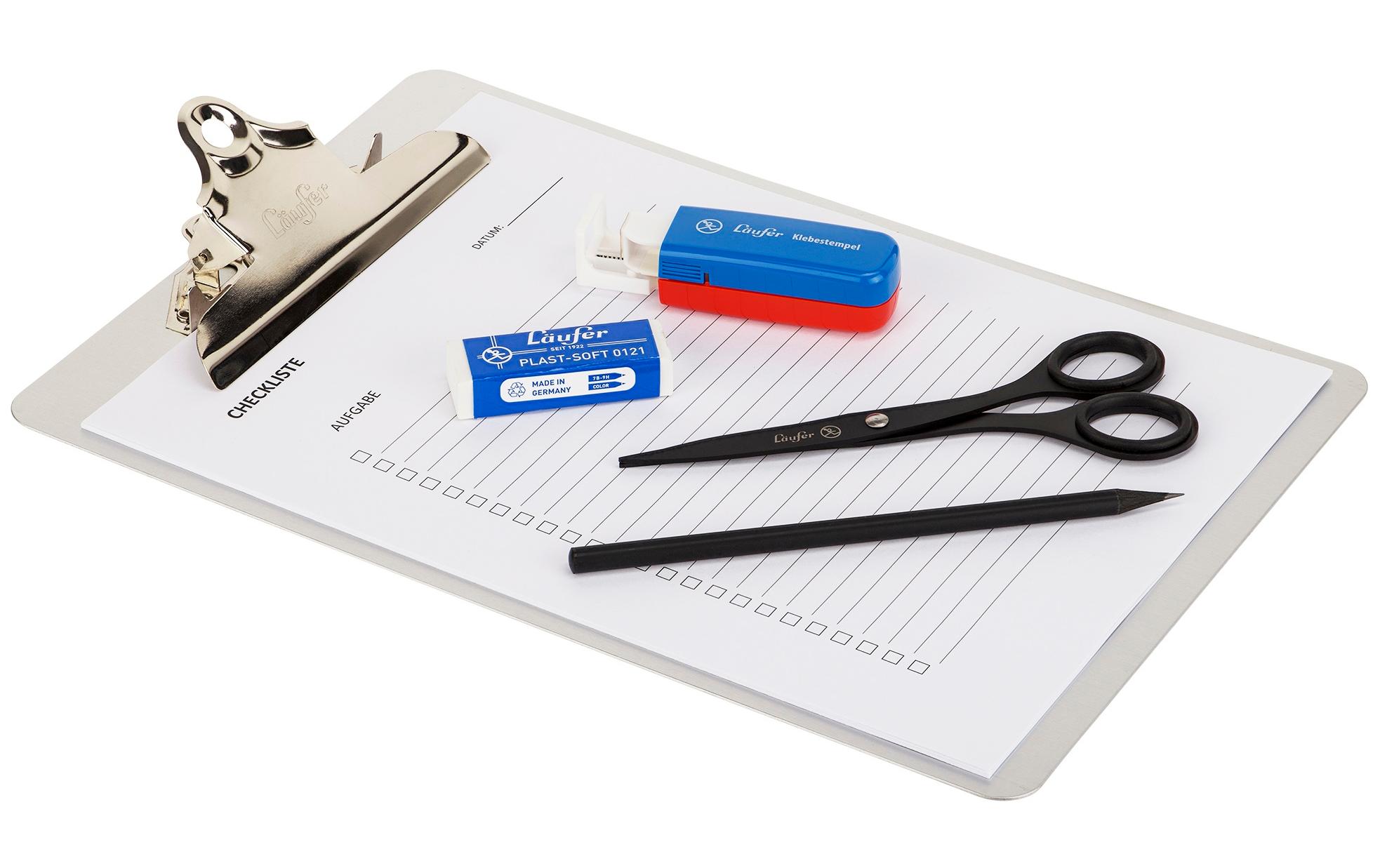 Läufer Dokumentenhalter A4 Silber