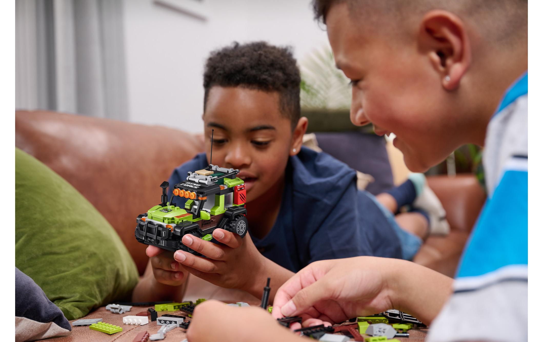 Zuru MAX Bausteine MAX – Dino Adventure Raptor Force