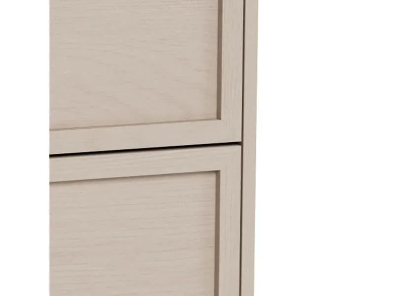 AC Design Kommode Palmdale 80 x 40 x 110 cm, Grau AC Design Kommode Palmdale 80 x 40 x 110 cm, Grau