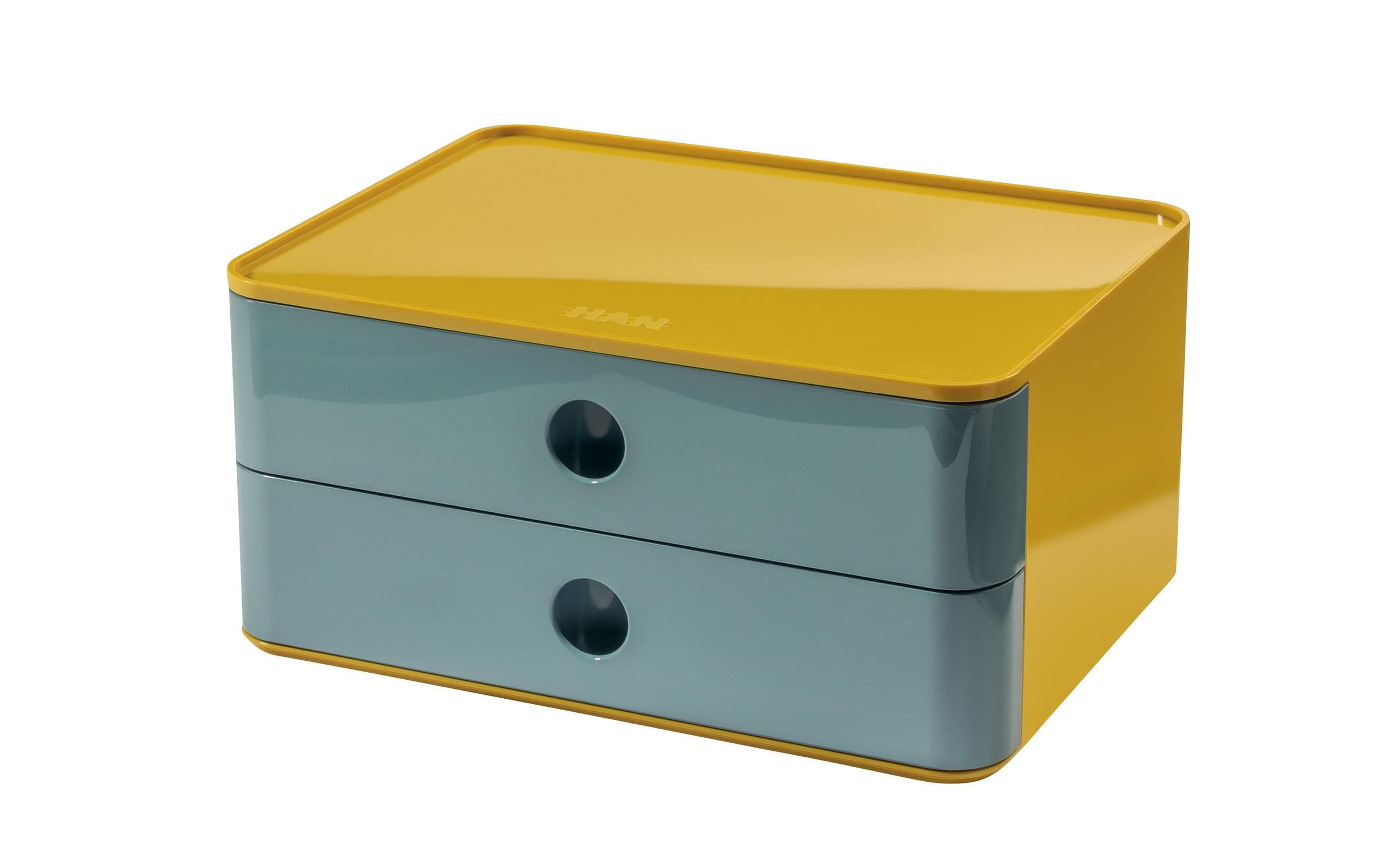 HAN Schubladenbox Allison Smart-Box Plus 2 Schubladen, Blau