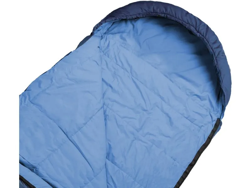 Grüezi Bag Schlafsack Wolle Camp Cotton Comfort 4 °C L 185 cm, Blau Grüezi Bag Schlafsack Wolle Camp Cotton Comfort 4 °C L 185 cm, Blau