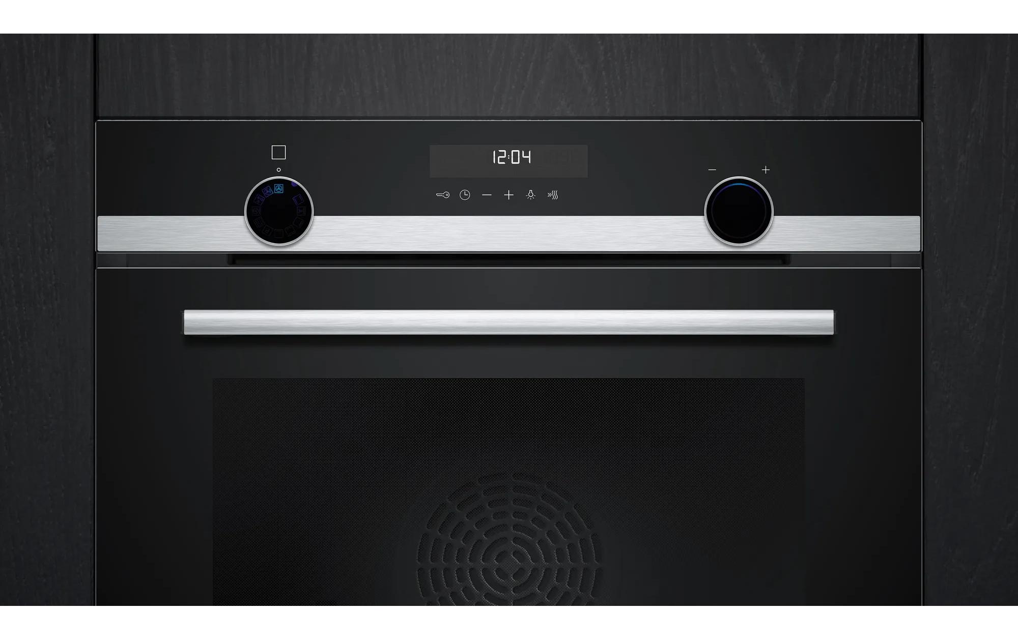 Siemens Einbaubackofen HB578GFS7 Schwarz A+