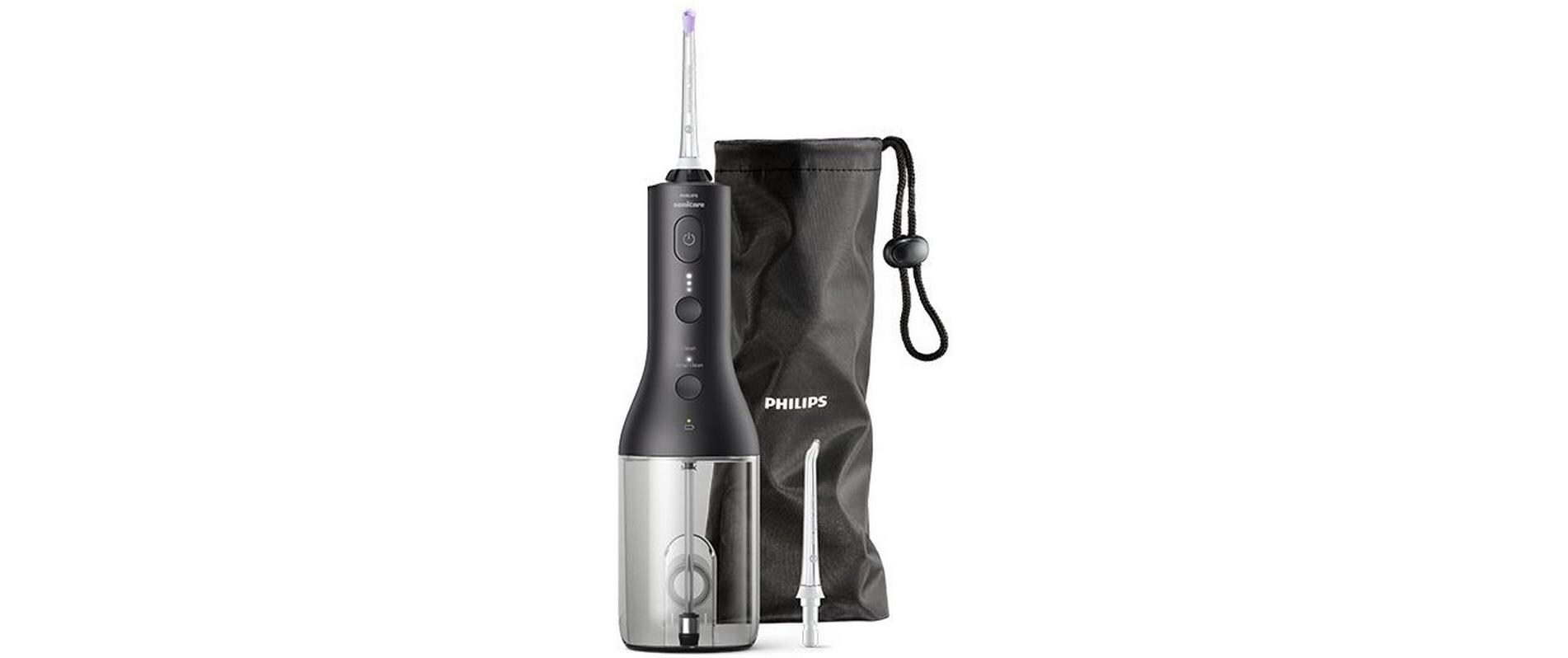 Philips Munddusche Power Flosser 3000 HX3826/33 Schwarz